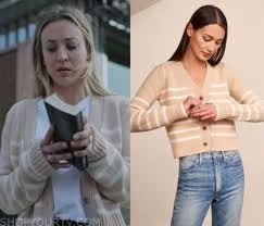 The flight attendant is an upcoming american web television series created by american actress and producer kaley cuoco, based on the novel of the same name by american novelist chris bohjalian, exclusively for hbo max. Flight Attendant Fashion Clothes Style And Wardrobe Worn On Tv Shows Shop Your Tv