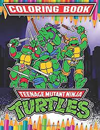 Teenage mutant ninja turtles coloring book vol2 book. Teenage Mutant Ninja Turtles Coloring Book 35 Exclusive Illustrations By Activity Child