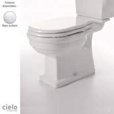 Retrouvez dans ce tutoriel nos conseils pour installer un wc à poser. Cuvette Wc A Poser Retro Blanc Sortie Verticale Windsor Cielo