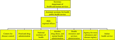 Organizational Structure Of The Phs And The Office Of The