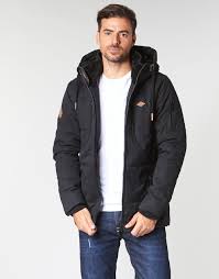 Vêtements homme pour tous les styles : Deeluxe Adriel Noir Livraison Gratuite Spartoo Vetements Doudounes Homme 90 00