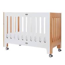 Alma Papa Bloom Natura White Bloom Papa Crib With A Smaller Foot Print Than Standard Size Cribs Yet Spacious Enough For Modern Baby Cribs Cribs Wood Crib