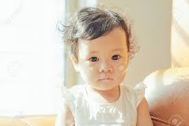 In ancient chinese culture, hair was considered an important part of the body; Portrait Of Cute And Lovely Curly Hair Asian Chinese Baby Girl Stock Photo Picture And Royalty Free Image Image 102415581