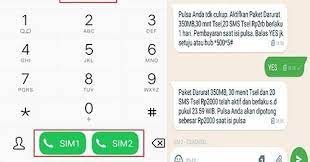 3 Cara Menggunakan Paket Darurat Telkomsel Terbaru Pesan Sms Kartu