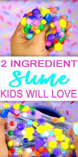 Diy 2 Ingredient Slime Quick And Easy Slime Recipe Made Without Borax And Without Liquid Starch Learn How Diy Slime Recipe Homemade Slime Easy Slime Recipe