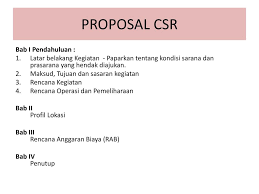 Csr dalam bentuk realisasi csr pt ba, pt bau sebagai perusahaan tambang, dalam program kemitraan, bina wilayah dan bina lingkungan. Proposal Csr Corporate Social Responsibilty Ppt Download