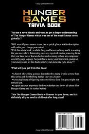 Think you are a true the hunger games expert? Hunger Games Trivia Book Amazing Trivia Fun Facts Hunger Games A Perfect Gift Mitsuoki Momoi 9798712887781 Amazon Com Books