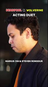 an amazing scene with @Steven Ronggur 🙌 #acting #actors #marvel #mcu  #deadpool #wolverine