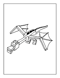The ender dragon is the quintessential boss of minecraft, and it's here to dominate you if you're not prepared. Free Minecraft Coloring Pages For Download Printable Pdf Verbnow