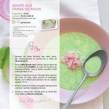 tupperware soupe aux fanes de radis recettes de cuisine recette recette tupperware