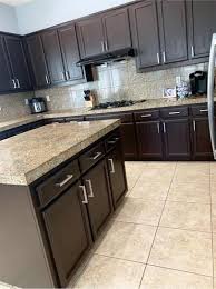 Rust Oleum Transformations 1 Qt Espresso Small Cabinet Kit 263231 The H In 2020 Dark Brown Kitchen Cabinets Stained Kitchen Cabinets Painted Kitchen Cabinets Colors