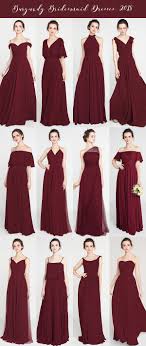 Burgundy Bridesmaid Dresses For 2018 Trends Bridalparty Bridesmaiddresses 2018w Winter Bridesmaid Dresses Red Bridesmaid Dresses Dark Red Bridesmaid Dresses