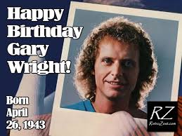 Greetings friends happy belated 79th birthday Gary Wright and my favorite  songs of Gary Wright is Dream Weaver and so have fun for your birthday and  happy belated 79th birthday Gary Wright🎂🥳🎉🎊🎈🎤😊👍