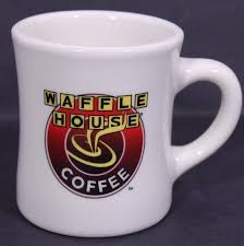 Waffle House Coffee Mug Cup Restaurant Wear Tuxton White Mug Multi Color Logo Mugs Mug Cup Coffee House