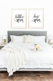 Couples Decor Couple Print Bedroom Wall Decor Bedroom Wall Art Little Spoon Big Spoon His And Hers Wall Decor Romantic Wall Art Sign Small Master Bedroom Contemporary Chic Bedroom Simple Bedroom