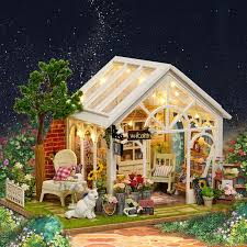 Diy Wooden Garden Shed Miniature Doll House Wooden Dolls House Furniture Diy Dollhouse Dollhouse Miniatures Diy