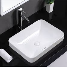 Find the best brands and results from shop411. Winzo Rectangular Drop In Bathroom Sink Semi Recessed Vessel Basin Ceramic White Ebay Drop In Bathroom Sinks Sink Bathroom Sink