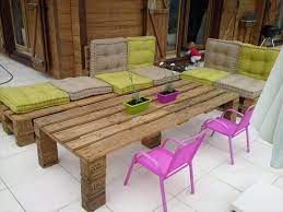 Measure the width of the planter at its widest, just below the lip. Pallet Garden Furniture