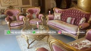 Kursi sofa minimalis salur 3. Sofa Ruang Tamu Jati Mewah Furniture Jepara 082331584274 Sofa Ruang Tamu Ruang Tamu Modern Mebel