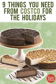You can make christmas cookies, sugar cookies, breads, cakes, candies, bars, pies, tarts. 9 Things You Need From Costco For The Holidays Costco Desserts Costco Cake Costco Party Food