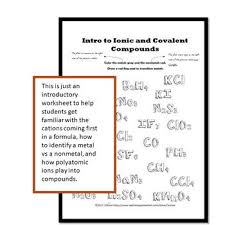 Intro To Ionic And Covalent Compounds Covalent Bonding Ionic Ionic Bonding