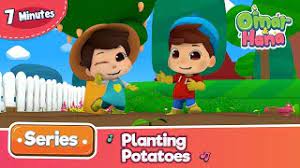 Download lagu omar hana jus viral mp3 dapat kamu download secara gratis di metrolagu. Omar Hana Planting Potatoes Islamic Cartoons Youtube