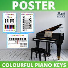 Beginner learners will enjoy learning lyrics to simple songs and identifying different instruments, while more advanced students can take the next step. Color The Piano Keys Worksheets Teaching Resources Tpt