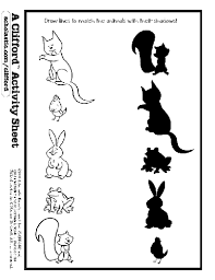 Black And White Photos Of Animals In Shadows Get Your Children Into Science With This Printable Activity Sheet Shadow Activities Preschool Shadows Preschool Groundhog
