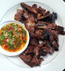 Happy Lunch Lama Teringin Makan Daging Bakar Ni Kebetulan Baru Dapat Resepi Air Asam Thai Dari Tukang Mas Resep Daging Sapi Makanan Pedas Resep Daging Giling