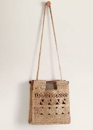 Jute Handbag Women Canta Mango Cantalar