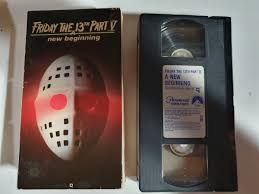 Friday the 13th - Part 5: A New Beginning (VHS, 1985)