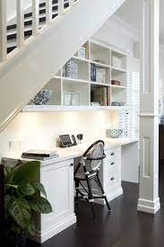 Recent Project Home Desk Under Stairs Home Office Space