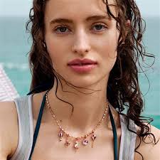 Charm Italiano Design Rosato Charm Argento 925 Collezione Storie