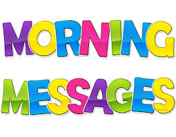 Morning Messages • Teach123