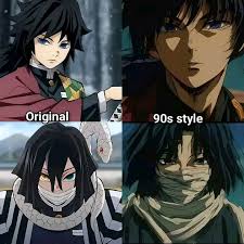 ❤❤❤KIMETSU NO YAIBA ORIGINAL OR KIMETSU NO YAIBA 90'S STYLE!❤❤❤