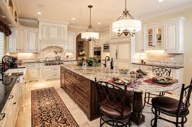 Inspiration for a statement island at the centre of the kitchen, fit. Elm Grove Custom Home Kitchen Barenzbuilders
