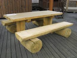 Vous êtes au bon endroit. Salon De Jardin Banc Table Pique Nique En Bois Rustyle