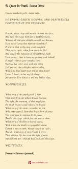 To Laura In Death Sonnet Xxxii Poem By Francesco Petrarca Petrarch