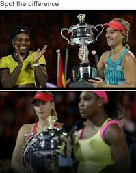 There Are Two Types Of People In This World Meme Smh Serena Williams Was Humble Grateful Each Time Win Or Loss Funny Sports Pictures Types Of People Two Types Of Girls