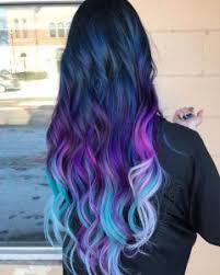 Blue And Purple Hair Color Ideas Blue Purple Hair Colors Hair Styles Hair Color Purple Mermaid Hair Color