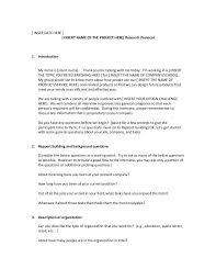 Here Is A Generic User Research Protocol That Might Help Guiding A Contextual Inquiry Interview Make Sure The Modify It According To Y Research Generic Topics