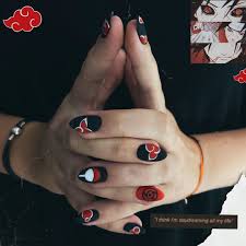 Acrylic Nail Designs Anime Nails Naruto Nails Acrylic Nail Designs Another anime/manga like naruto but is often left out is kinnikuman(original) or ultimate muscle(english dub). pinterest