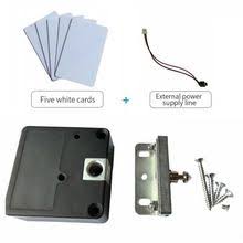 Serrure De Porte Invisible Rfid Electronique Intelligent Cabinet Casier Serrure De Porte Armoire Tiroir De Verrouillag Serrure Porte Porte Cachee Porte Armoire