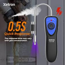 Xetron Freon Refrigerant Leak Detector with UV Lamp for R32 R134a R410a  High Sensitivity Halogen Air Conditioning Leak Detector 6gyear for CFC  HCFC HFC HFC HFO, CLD100UV : Amazon.com.be: Tools & Home