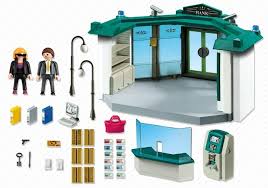 Vind fantastische aanbiedingen voor playmobil banken. Playmobil Set 5177 Bank With Cash Machine Klickypedia