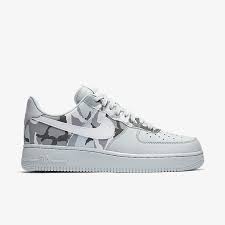 Buy the nike air force 1 '07 in white from end. Nike Air Force 1 White Camo Grailify