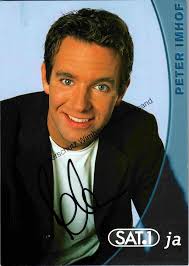 Original Autogramm Peter Imhof MDR /// Autograph signiert signed signee von  Imhof, Peter :: Signatur des Verfassers  Manuskript&nbsp;/&nbsp;Papierantiquität