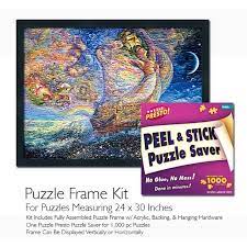 Made by puzzle enthusiasts for puzzle enthusiasts. Puzzle Presto Peel Stick Puzzle Saver The Original And Still The Best Way To Preserve Your Finished Puzzle Walmart Com Walmart Com