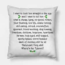 Christmas vacation chevy chase rant recreation. Griswold Rant Christmas Vacation Rant Pillow Teepublic