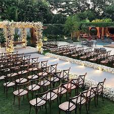 38 Fun And Creative Wedding Decoration Ideas Wedding Event Decor Eventdesign Boho Decor Weddingdream Outdoor Wedding Ceremony Backyard Wedding Outside Wedding